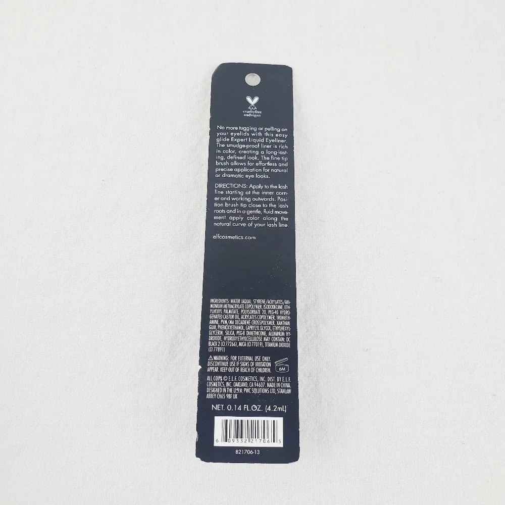 3 FOR $15 💟💟 E.L.F expert eyeliner shade charcoal